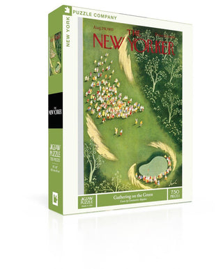 Gathering on the Green - 750 Piece Jigsaw Puzzle