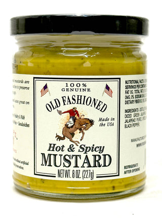 Shemps Old Fashioned Hot & Spicy Mustard