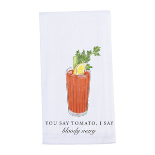 You Say Tomato I Say Bloody Mary Tea Towel