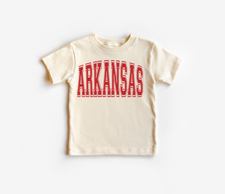 Varsity Arch Arkansas Kids Tee