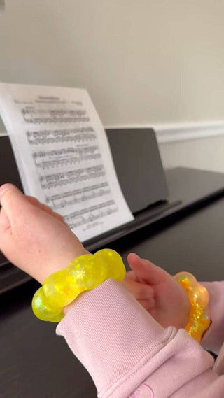 Gold squishy bracelet