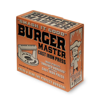 Burger Master- Cast Iron Grill Press