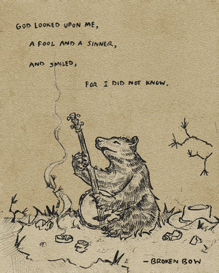 Broken Bow - Fool And A Sinner Poster Print