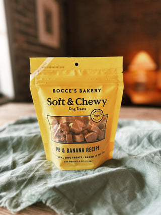 Bocce's Bakery: PB & Banana Soft & Chewy Dog Treats