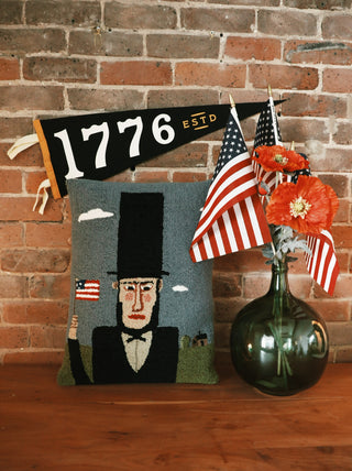 Abraham Lincoln Hook Pillow