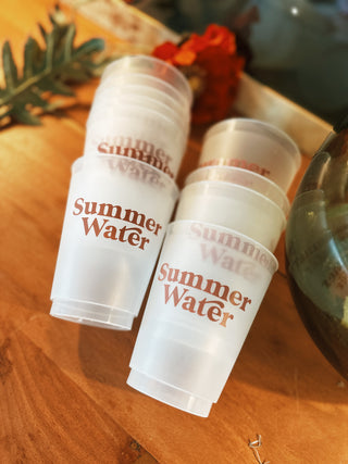 Summer Water Reusable Cups