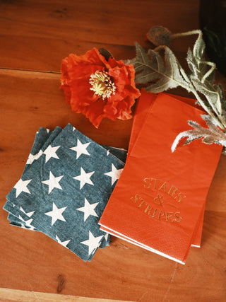 Stars and Stripes Guest Towel Napkin