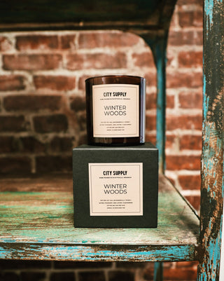 City Supply x Lost and Found Collective: Winter Woods Candle