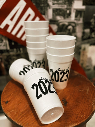 Class of 2023 Foam Cups