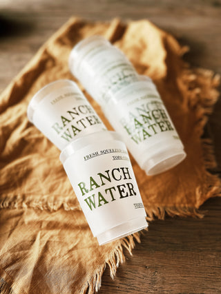 Ranch Water Reusable Cups