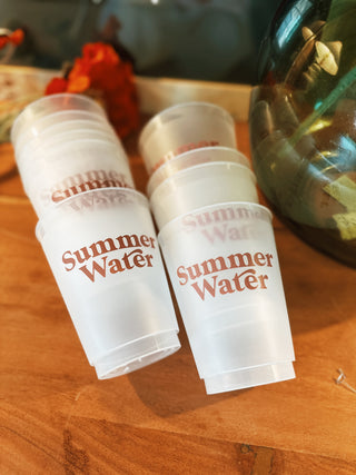 Summer Water Reusable Cups