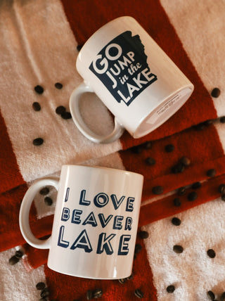 Go Jump In The Lake Arkansas Mug