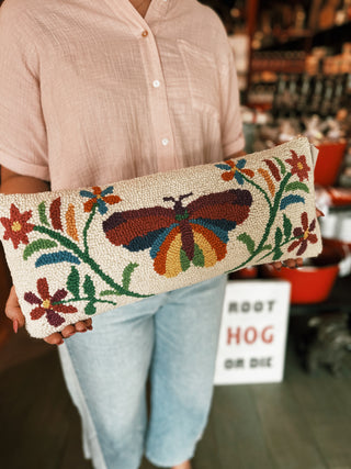 Otomi Butterfly Hook Pillow