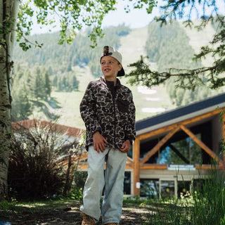 Burlebo: Youth Micro Fleece- Mallard Mayhem Camo
