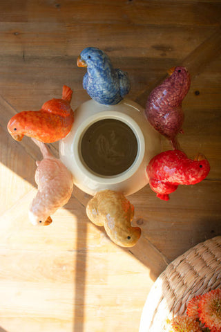 Ceramic Parrot Vase (PICK-UP ONLY)