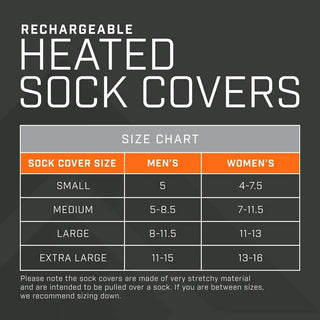 THAW Rechargeable Heated Sock Cover