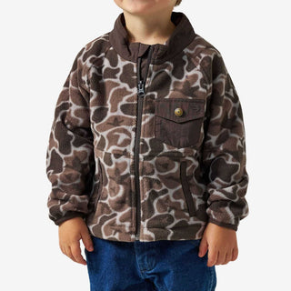 Burlebo: Youth Micro Fleece- Mallard Mayhem Camo