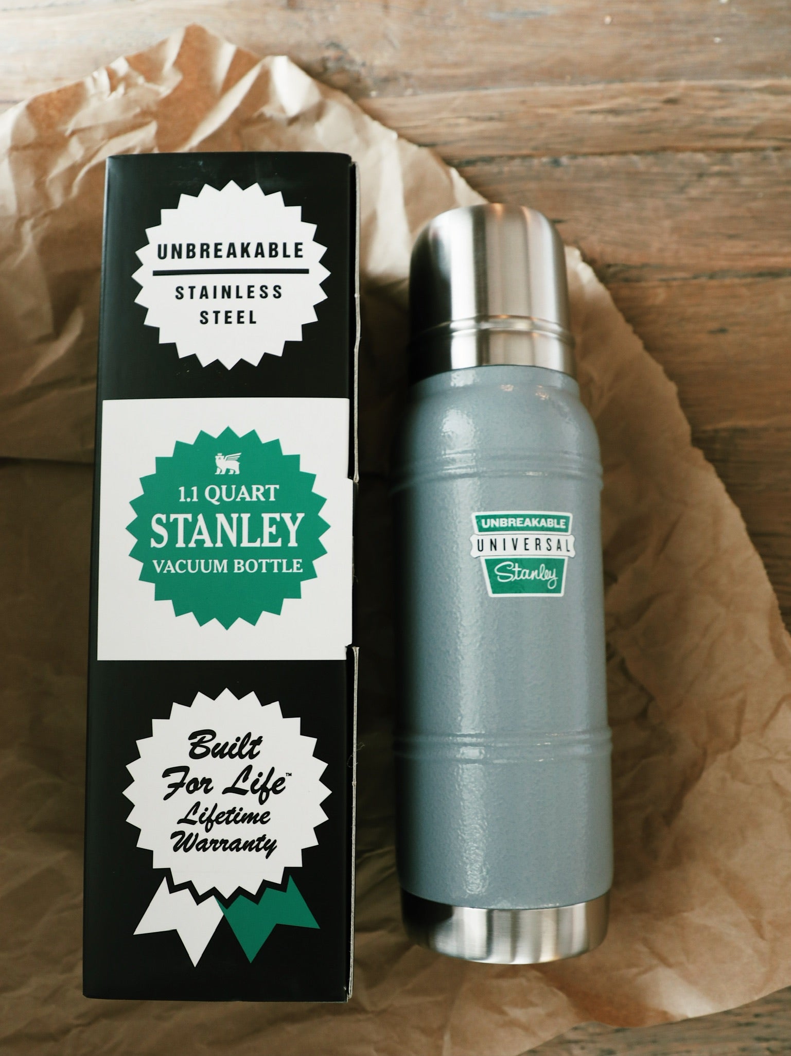 Stanley Bottle Opener Pint Glass