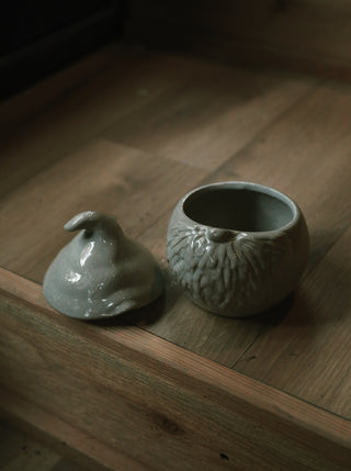 Ivory Gnome Jar