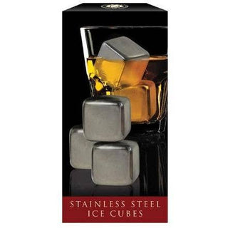Stainless Steel Cubes - Set of 4