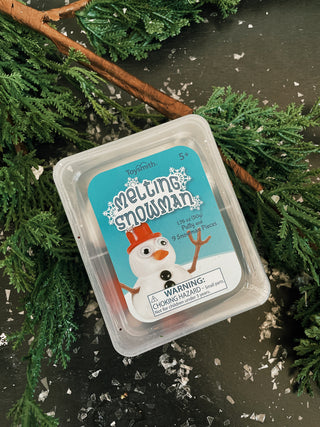 Melting Snowman Putty/Slime Kit