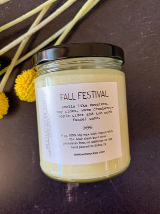 Struck Co: Fall Festival Candle