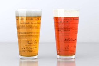 18th and 21st Prohibition Amendment Pint Glasses