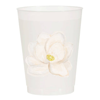 Magnolia Flower Reusable Cups