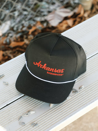 Arkansas Razorbacks Hat - Black in