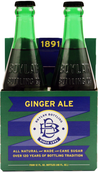 Boylan Bottling Company: Ginger Ale 12oz Bottle