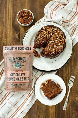 Old School Mill: Chocolate Pound Cake Mix