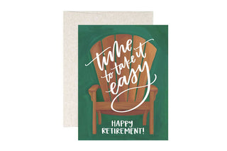 Retirement Chair Card