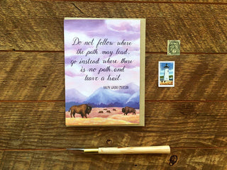 Emerson Quote Card