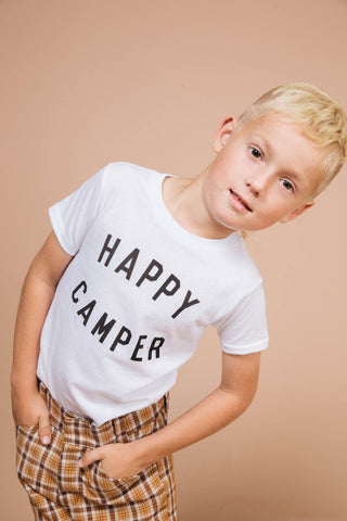 The Bee & The Fox: Happy Camper Kids Tee