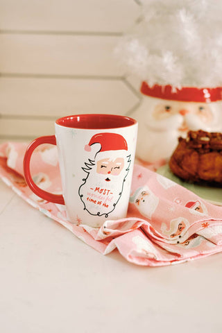 Doe A Deer: It's the Most Wonderful Time Santa Mug