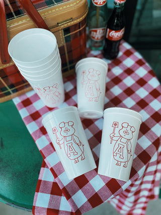 BBQ Pig Out Stadium Cups