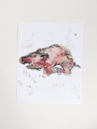 Razorback Print