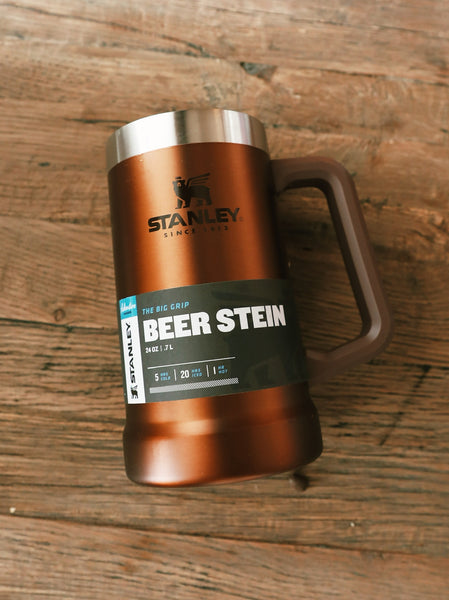 Stanley Big Grip Beer Stein - Black & Blue Shop