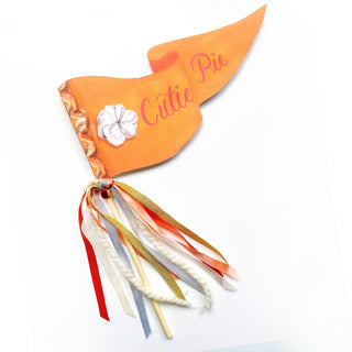 Cutie Pie Pumpkin Pie Thanksgiving Party Pennant