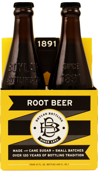 Boylan Bottling Company: Root Beer Soda 12oz Bottle
