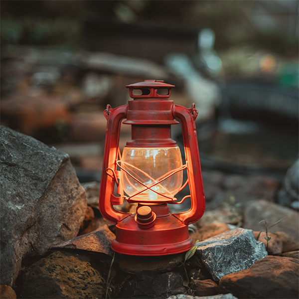 NEBO Realistic Flame Pop-Up Lantern