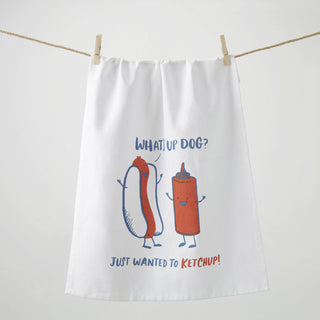 What's Up Dog Kitchen Towel (Set of 2)