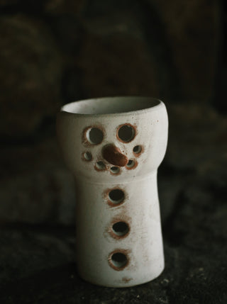 Clay Snowman Luminary (PICKUP ONLY)