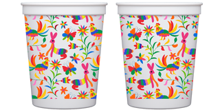 Otomi Pattern Wrapped Cup Pack