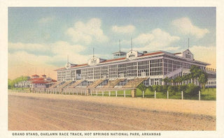 Oaklawn Racetrack Grand Stand Art Print