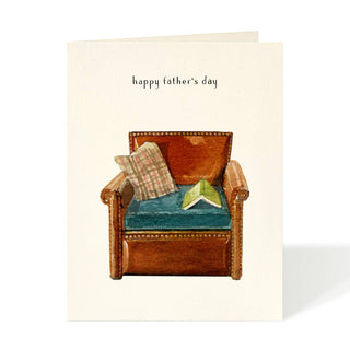 Reading Chair Father's Day Card