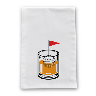 Bourbon Golf Tea Towel