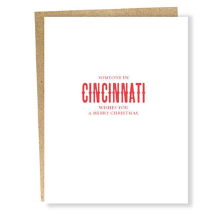 Someone in Fayetteville wishes you a Merry Christmas Card