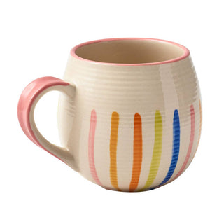 Paper Source - Hand-painted Stripe Mug