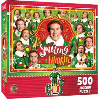 Masterpieces Puzzles - Holiday - Elf 500 Piece Jigsaw Puzzle